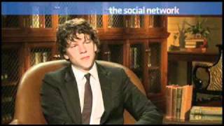 Jesse Eisenberg The Social Network Interview [upl. by Oneill]