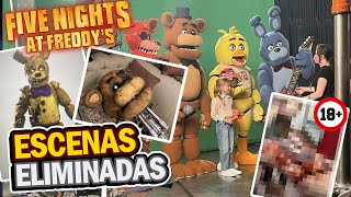 ESCENAS ELIMINADAS DE LA PELICULA DE FNAF  Five nights at Freddys [upl. by Borrell]