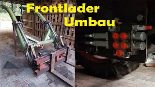 Hydraulische Gerätebetätigung Eigenbau  Teil 1  Baas Frontlader  DIY  Fendt Farmer 4s [upl. by Aramit38]