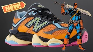 NEW  GOT EM CITRUSY  DEADLY ASSASIN VIBES  NEW BALANCE 9060 BLACK  ORANGE  newbalance [upl. by Repip]