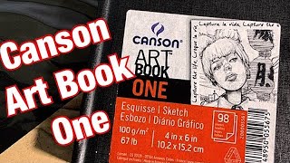 Canson Art Book One Review [upl. by Arahsit]