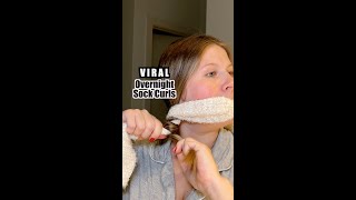 VIRAL Overnight Sock Curls  Milabu [upl. by Ennylyak]