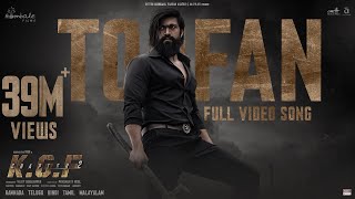 Toofan Video Song Hindi  KGF Chapter 2  Rocking Star Yash Prashanth Neel  Ravi Basrur Hombale [upl. by Nomla564]