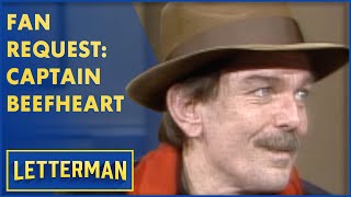 Fan Request Captain Beefhearts Last Appearance With Dave  Letterman [upl. by Elocen21]