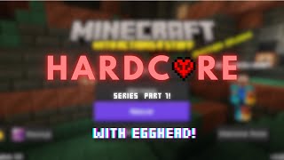 Minecraft HARDCORE Series Part 1 with shauryachakraborty2204 [upl. by Giordano]