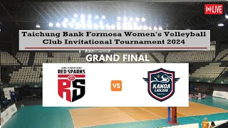 Red Sparks 🆚 Kanoa Laureas Live Gratis   Grand Final Taichung Bank Formosa Cup 2024 [upl. by Moulden]