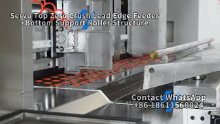 Servo Zero Crush Lead Edge Feeder With Bottom Roller Support Structure [upl. by Florian408]