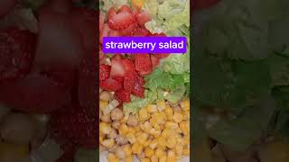 strawberry salad healthysalads strawberrysalad [upl. by Ecad993]