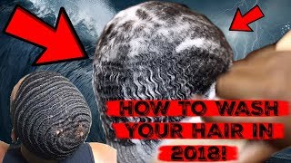 How you should wash your hair for FAST PROGRESS while WOLFING in 2018 [upl. by Aryl38]