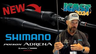 BRAND NEW Poison Adrena B Rods with JP DeRose ICAST 2024 [upl. by Nednal900]