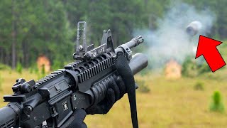 The Little but Powerful M320 amp M203 Grenade Launcher in Action  Shooting [upl. by Entroc883]