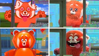 AWOOGA Turning Red Movie All Designs Compilation [upl. by Ahsila47]