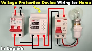 Protecting my Home from Voltage Problems  Voltage protection device for home electrical technician [upl. by Tiertza148]