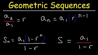 Geometric Series and Geometric Sequences  Basic Introduction [upl. by Hterag707]