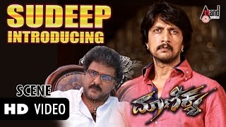 Maanikya SUDEEPS ACTION Scene  VRavichandran  Ravishankar  Ramya Krishna  Arjun Janya [upl. by Shipley]