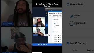 Detroit Lions Player Prop Trends [upl. by Ariay976]