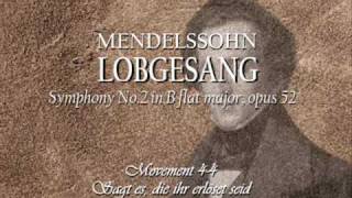 Mendelssohn  Symphony 2  mov 44 [upl. by Aitnic]