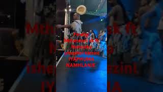 Mthandeni performance at Zig zag namhlanje uthi iyaphuma Ishephisi ejezini [upl. by Anelaf]