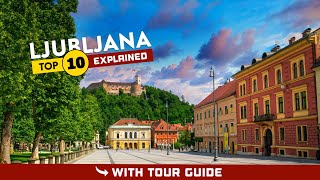 Things To Do In LJUBLJANA Slovenia  TOP 10 Save this list [upl. by Eenimod]