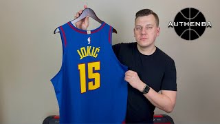 Authentic Nike Denver Nuggets Nikola Jokić Statement edition jersey review [upl. by Elexa]