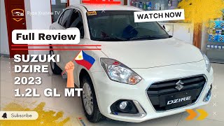 Suzuki Dzire 2023 New Model  Full Review  Mid Variant GL MT  RyanKristine [upl. by Randa]