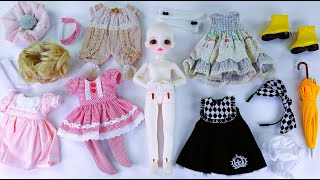 리나슈슈 레인드롭 멜리사 개봉BJD LINA chouchou Limited Rain drop Melissa box openingdress up doll miniature 4K [upl. by Brandwein246]