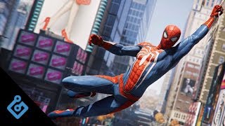 How Web Swinging Works In SpiderMan [upl. by Eisenstark]