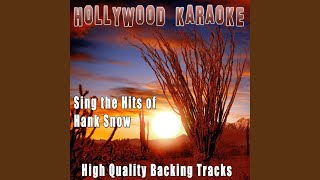 I Dont Hurt Anymore Karaoke Version Originally Performed By Hank Snow [upl. by Sevein254]