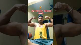 My Sunday Dinner 🍳🥗reels meal youtubeshorts fitness [upl. by Andre]