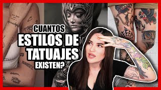 🔺ESTILOS de TATUAJES todos los estilos explicados 👀 [upl. by Regan]