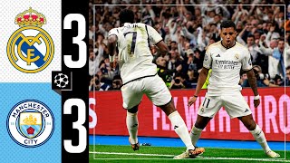 Real Madrid 33 Manchester City  HIGHLIGHTS  Champions League [upl. by Giralda]