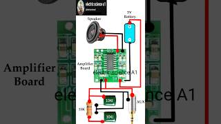 How A Bass Booster Amp WorksAmplifier Circuit Bass Booster circuitshorts amplifier [upl. by Notsirk728]