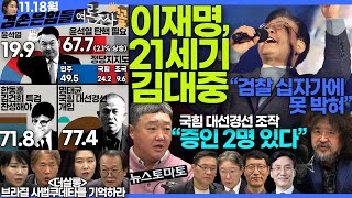 김어준의 겸손은힘들다 뉴스공장 2024년 11월 18일 월요일 김기성 뉴스토마토 편집국장 THE살롱 김진해 여론조사 김민석 동네사람들 [upl. by Dorry]