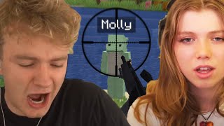 I Shot Molly In The Face In Minecraft [upl. by Rosemonde]