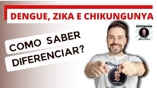 Como saber diferenciar DENGUE ZIKA E CHIKUNGUNYA não passe mais trabalho jeito fácil [upl. by Siblee]