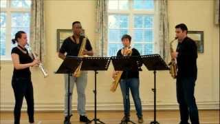 Nimrod  saxophone quartet music [upl. by Oznole848]