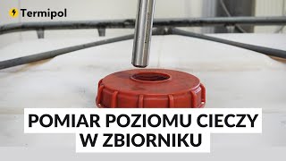 Pomiar poziomu cieczy w zbiorniku do 2 m czujnik hydrostatyczny  Termipol [upl. by Skip]