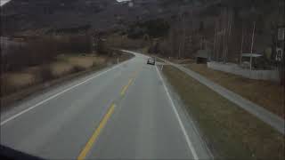 Driving from Oslo to Trondheim on E6 Part 3 of 4 på E6 [upl. by Flodur]