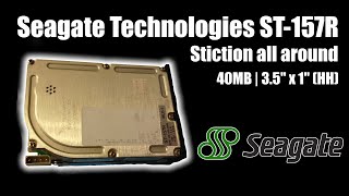 Sounds of the Seagate Technologies ST157R [upl. by Acissej954]