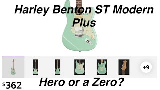 The New Harley Benton ST Modern Plus HSS SFG Guitar and Im not happy heres why [upl. by Ignazio926]