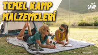 TEMEL KAMP MALZEMELERİ  KAMP REHBERİ 2 [upl. by Maddeu]