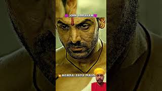 JHON ABRAHAM  MUMBAI SAGA DIALOGUE shorts johnabraham dialogue status [upl. by Raeann227]