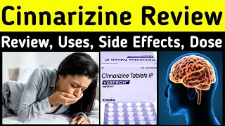 Cinnarizine Tablet Uses in Hindi  vertiron tablet  Motion sickness  Uses Side Effects Dose [upl. by Orhtej130]