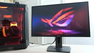 Asus VG278QR 05ms 165Hz Gaming Monitor Review [upl. by Mckee]