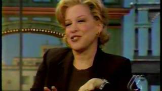 Bette Midler  The Rosie ODonnell Show interview  1997 part 3 of 3 [upl. by Tessil]