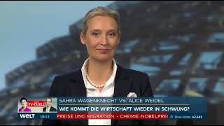 TV Duell Weidel vs Wagenknecht 091024 Komplett [upl. by Dawkins]