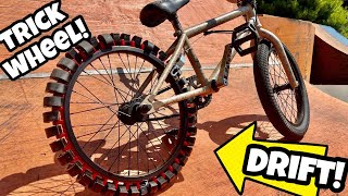 Drift BMX Trick Tire Can I Ride It [upl. by Connett]