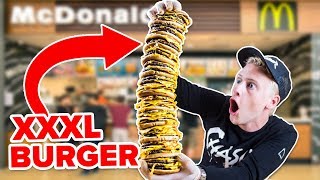 GRÖßTER BURGER DER WELT  😱 12500 Kalorien II RayFox [upl. by Jemie]