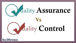 Quality Assurance Vs Quality Control Difference between them with definition and comparison chart [upl. by Nabala]