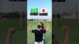 Brasil vs Japão 🇧🇷🇯🇵 shorts viralvideo [upl. by Reppiks]